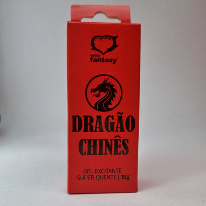 Gel Excitante Unissex Dragão Chinês 15g Sexy Fantasy