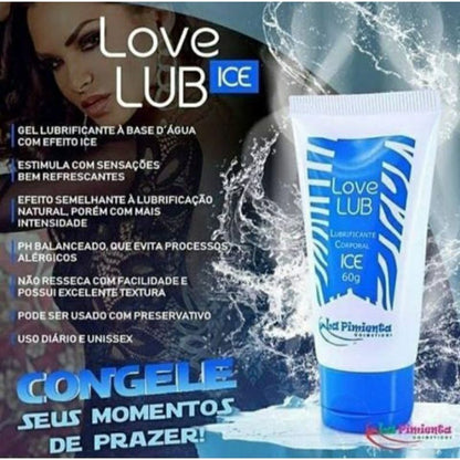 Lubrificante ICE 60g - Love Lub