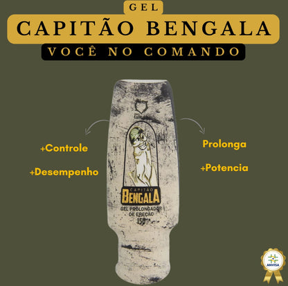 Gel Retardante Masculino Capitão Bengala Sexy Fantasy