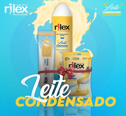 Gel Lubrificante Íntimo com Aroma de Leite Condensado 50G Rilex