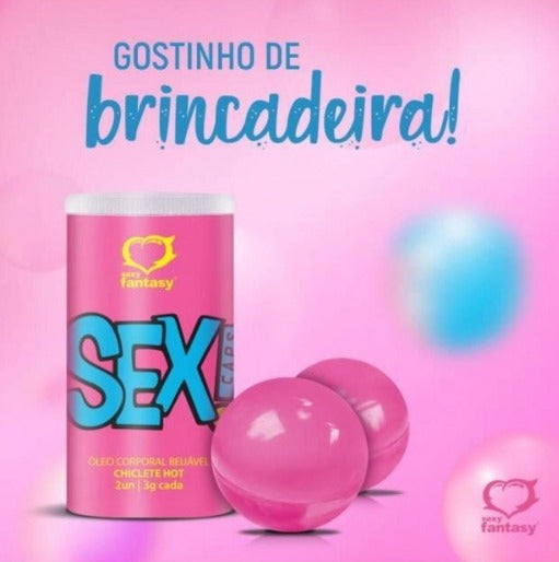 Bolinhas Explosivas Sex Beijaveis Hot Chiclete