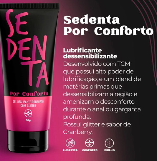 Lubrificante Sedenta Por Conforto 50g Pepper Blend