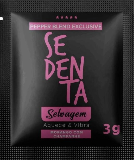 Gel Comestível Sedenta Selvagem Sachê 3g Pepper Blend