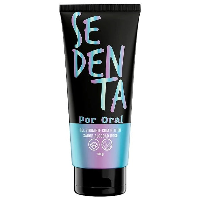 SEDENTA - EDIÇÃO ESPECIAL - GEL COMESTÍVEL 50g - SABOR ALGODÃO DOCE