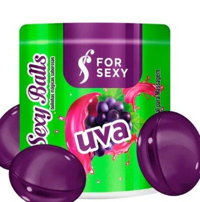 Sexy Balls Uva com 3 Unidades For Sexy