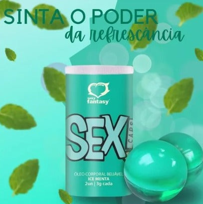 Bolinhas Explosivas Sex Beijaveis Ice Menta