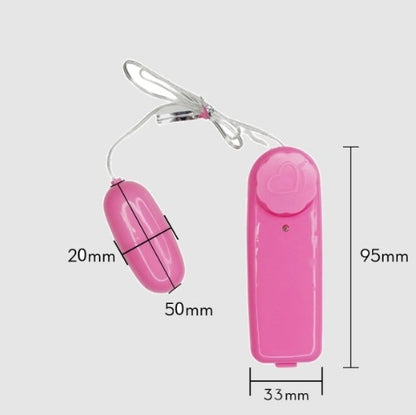 Vibrador Bullet Mini com Controle Multivelocidade Colorido