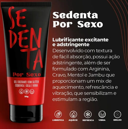 Gel Funcional Sedenta Por Sexo 50g Pepper Blend