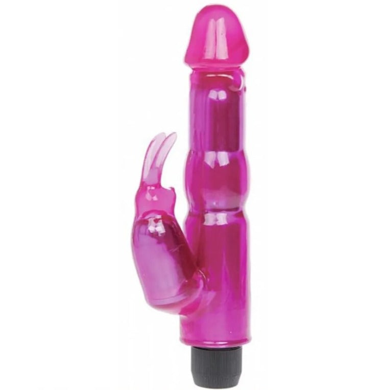 Vibrador Em Jelly Com Motor Duplo