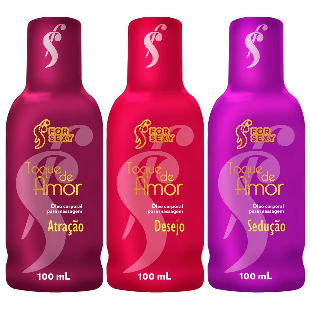 Toque de Amor Sedução Óleo Para Massagem 100 ml For Sexy