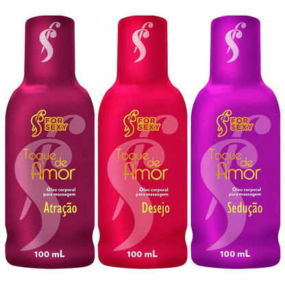 Toque de Amor Sedução Óleo Para Massagem 100 ml For Sexy