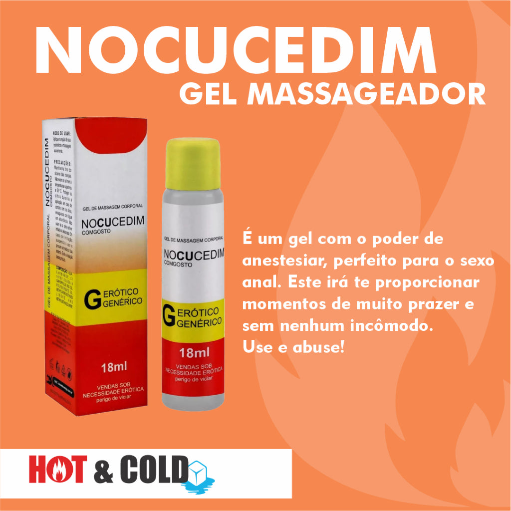 Gel Anestésico Nocucedim 18ml Segred Love