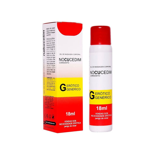 Gel Anestésico Nocucedim 18ml Segred Love