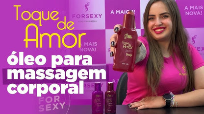 Toque de Amor Sedução Óleo Para Massagem 100 ml For Sexy