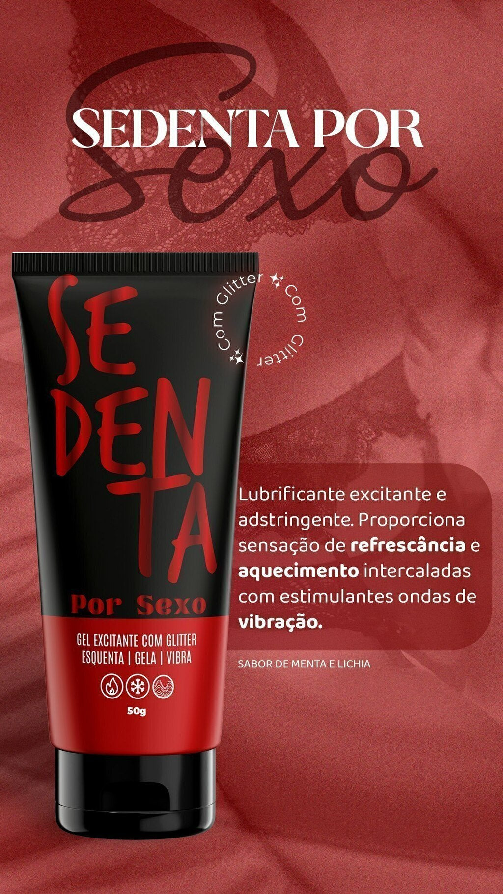 Gel Funcional Sedenta Por Sexo 50g Pepper Blend