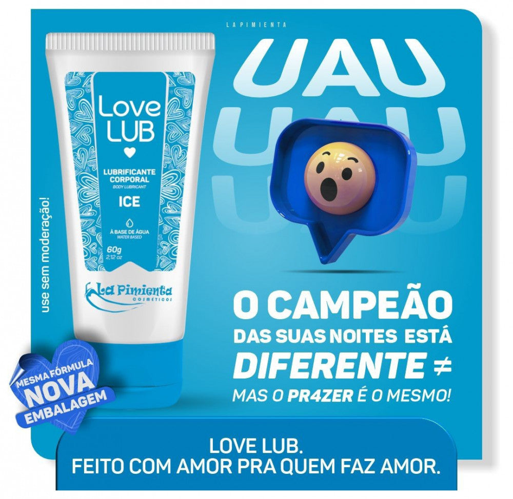 Lubrificante ICE 60g - Love Lub