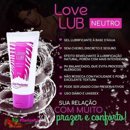 Lubrificante NEUTRO 60g - Love Lub